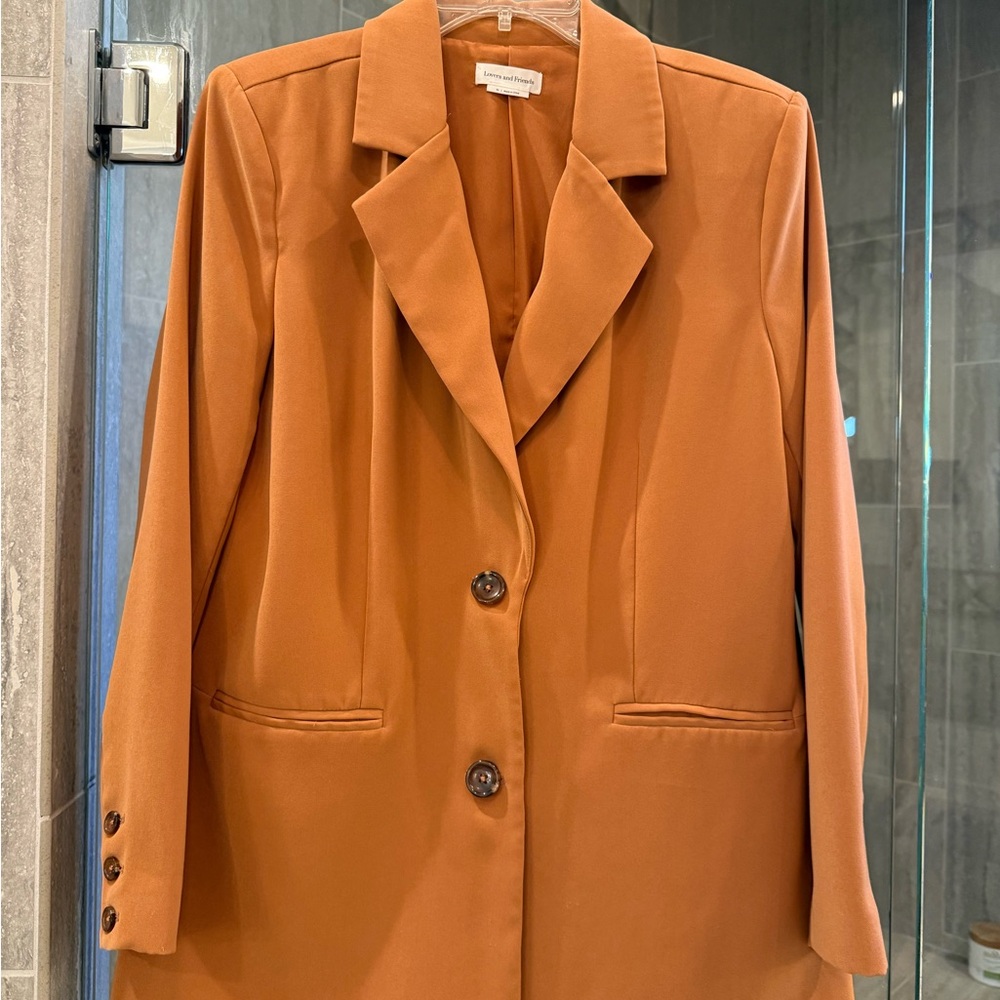 Lovers & Friends Women's Rust Blazer